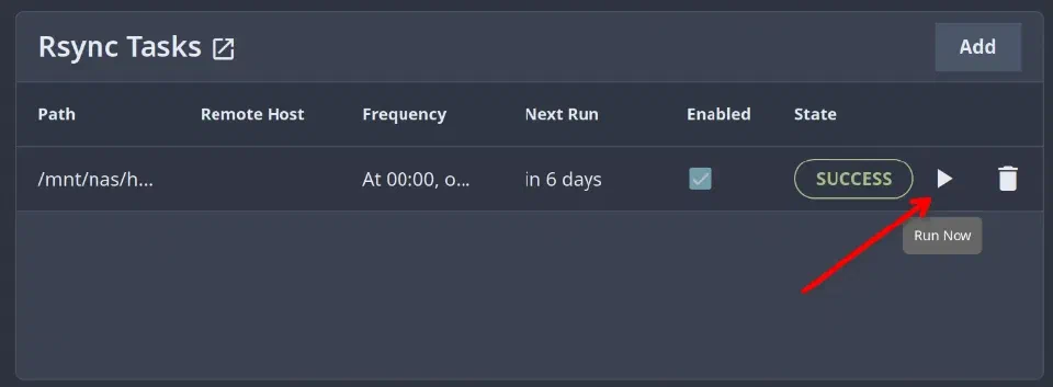 使用內建的 rsync 備份 Truenas Scale 到 Proxmox Backup Server